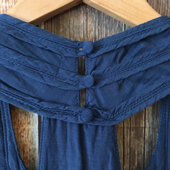 SOLD ❌ Zara Basic | Blue Baby Doll Mini  Dress S - Picture 8 of 8